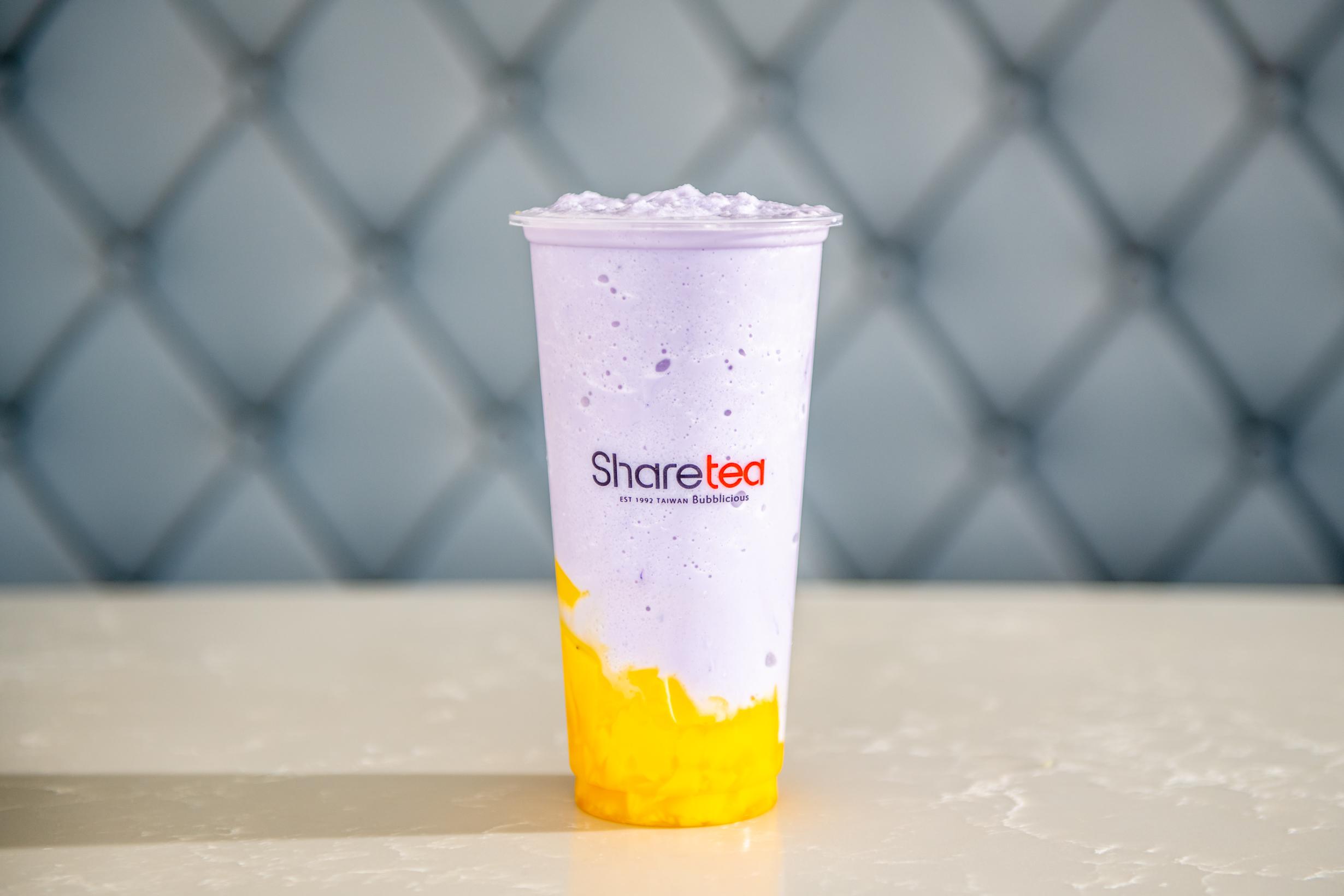 Taro Ice Blended with Pudding (40).