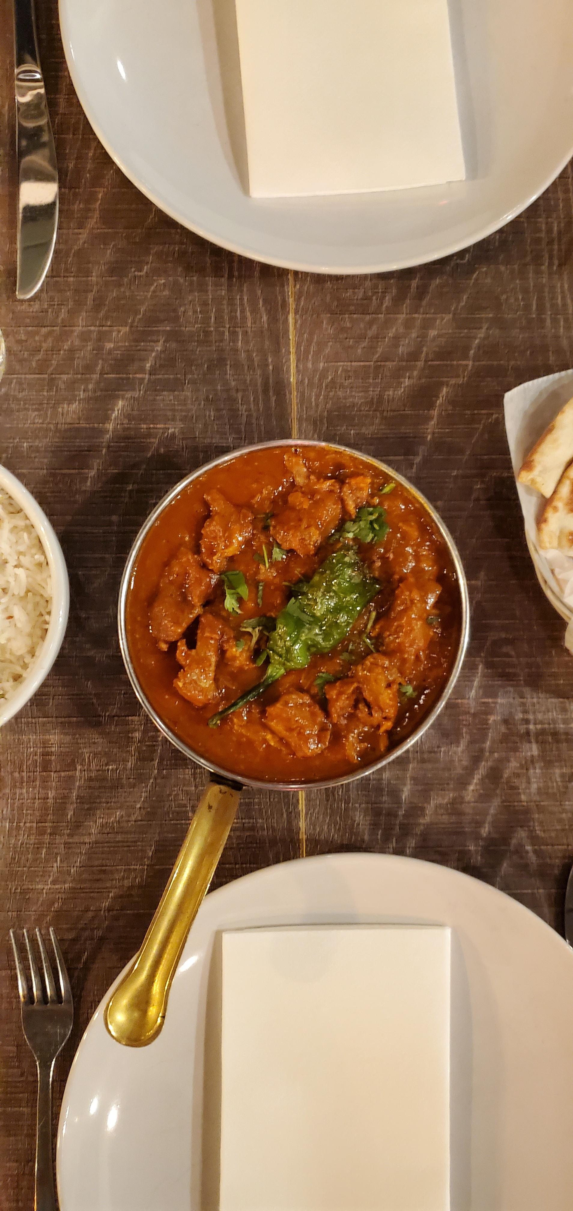 Ghee Roast Lamb.