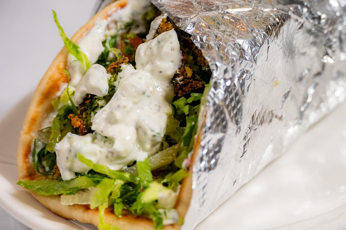 Falafel Wrap.