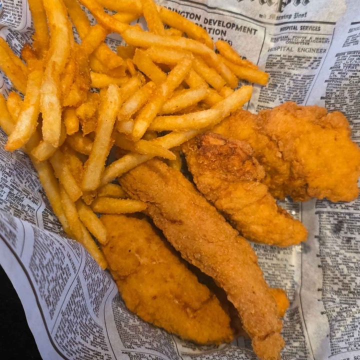 Chicken Strip Basket.