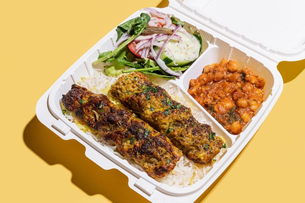 3. Chicken Kubideh Platter.