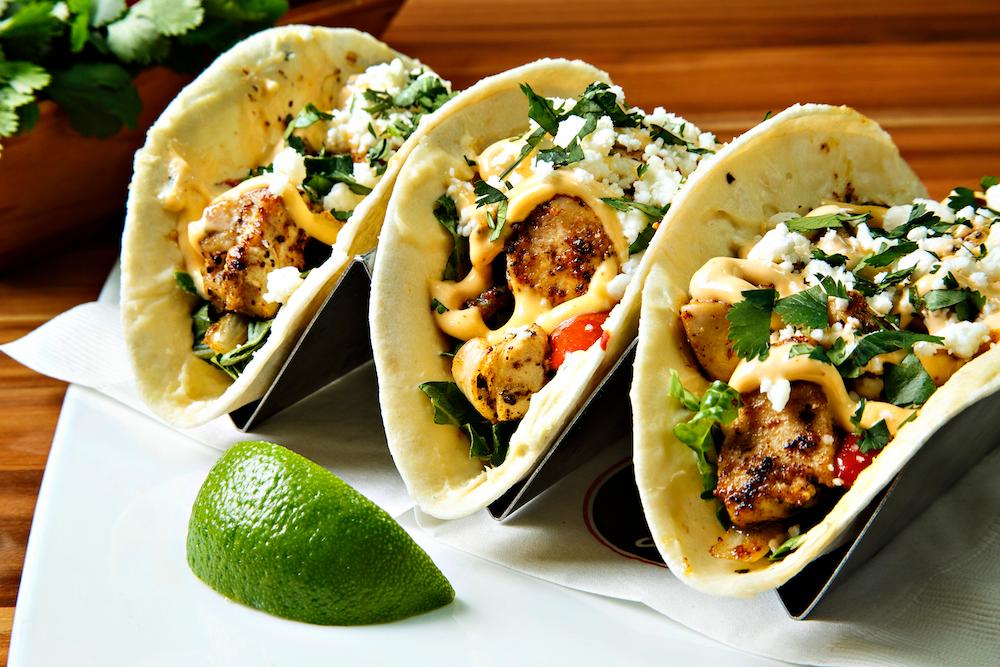 Chicken Fajita Tacos*.
