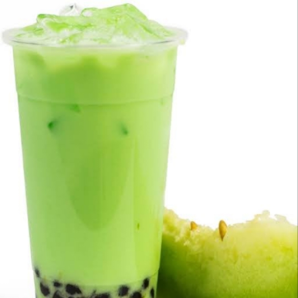 Honeydew Milk Tea.