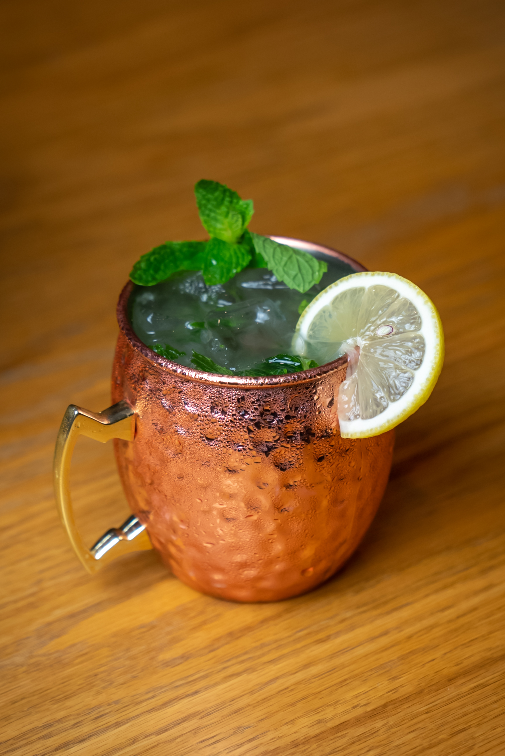 Moscow Mule Mocktail.
