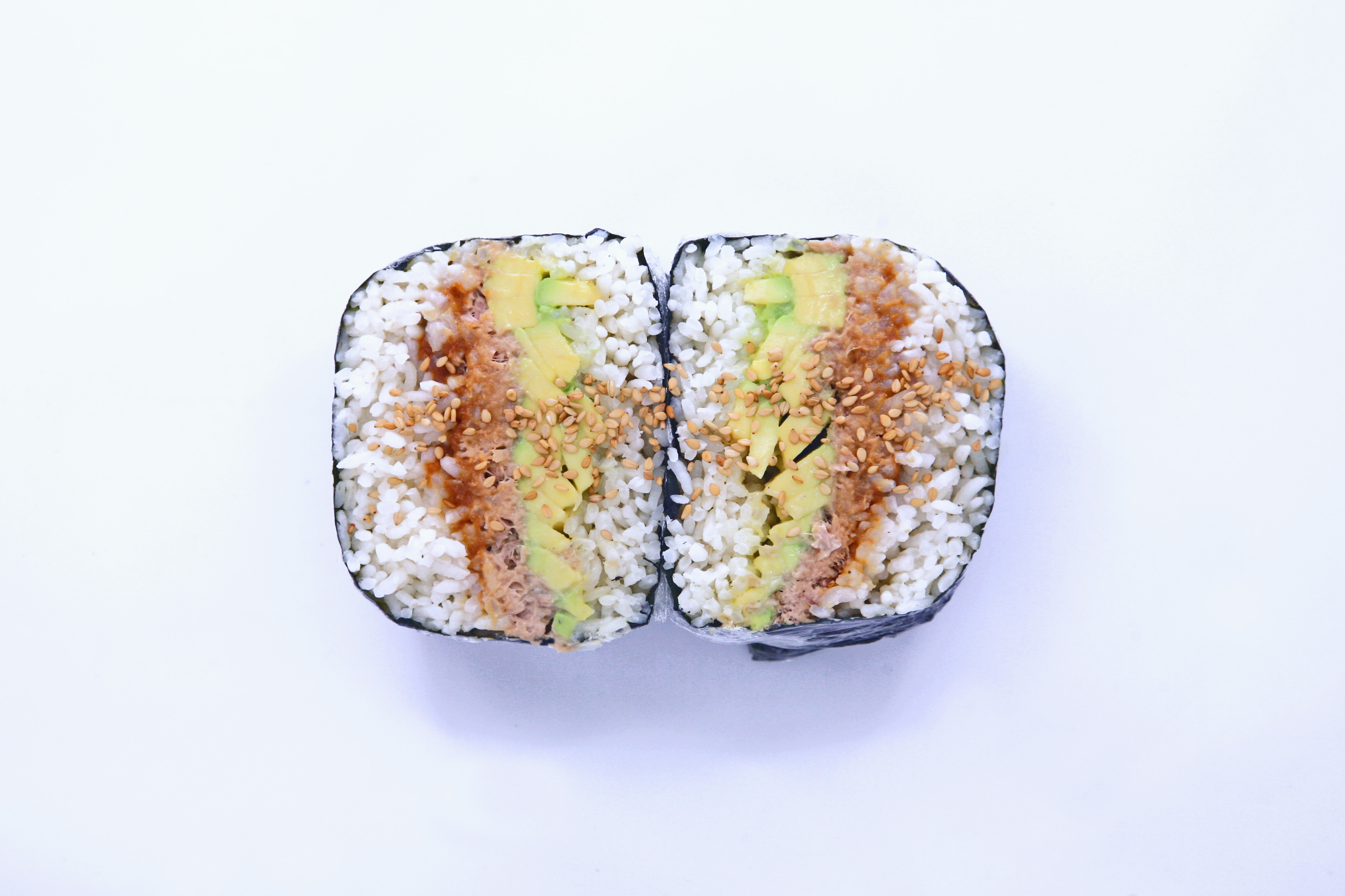 Ponzu Tuna Avocado with Scallions