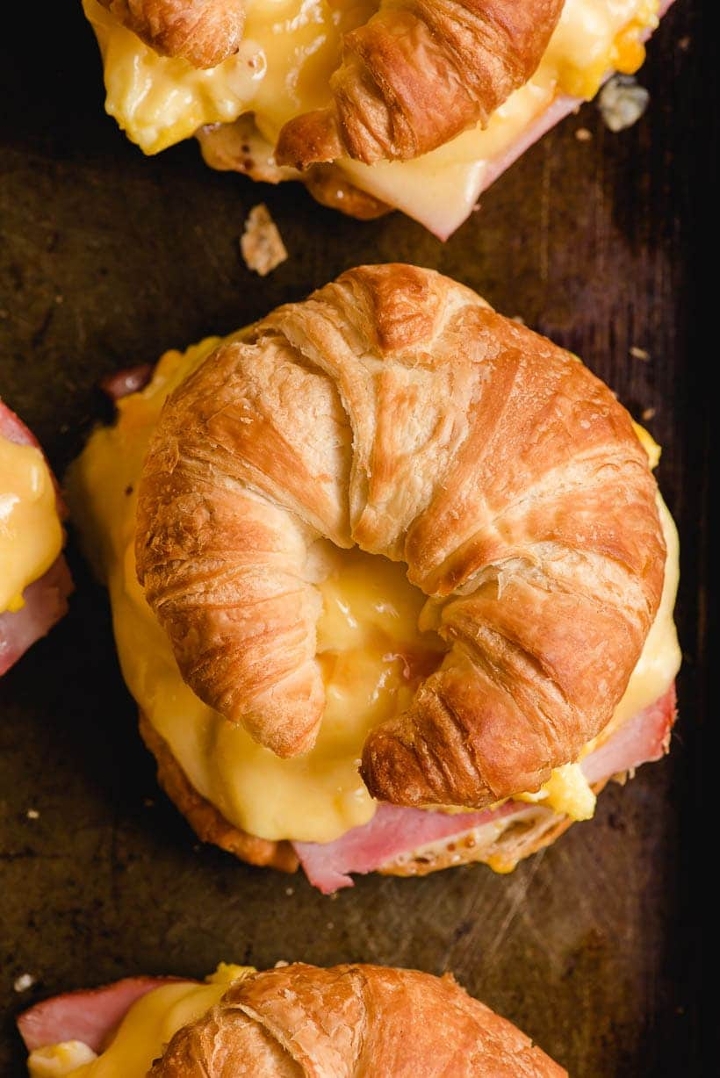 Ham and Swiss Croissant.