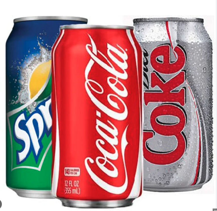 Soda 碳酸饮料.