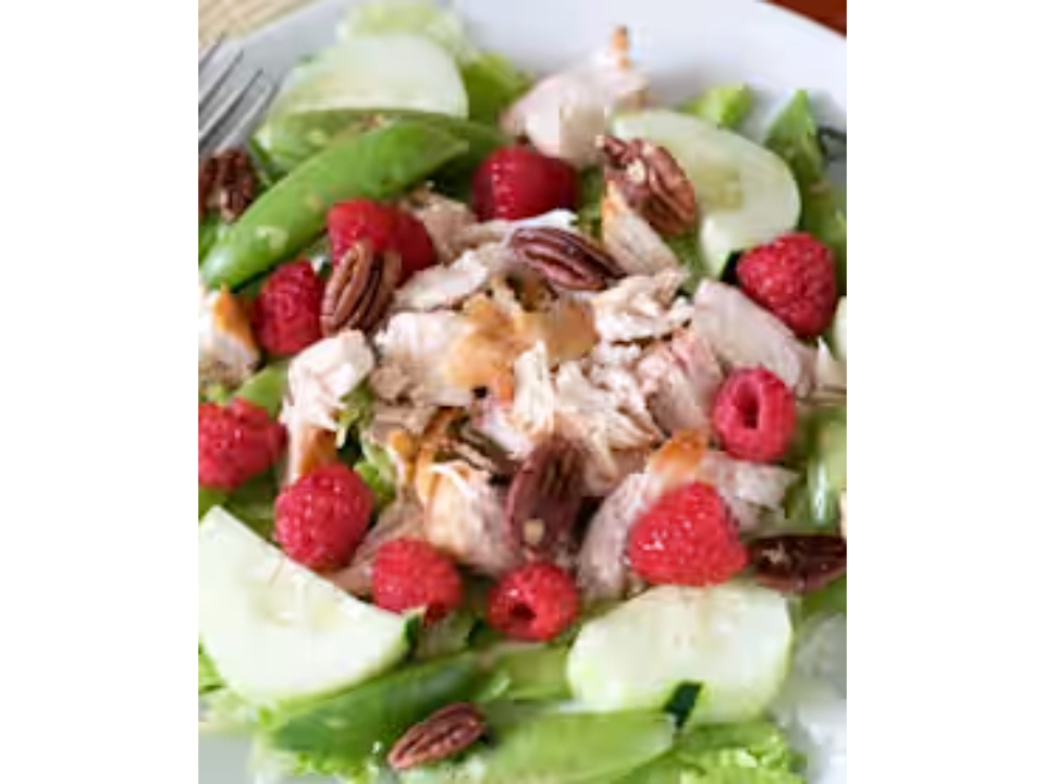 Raspberry Pecan Chicken Salad.