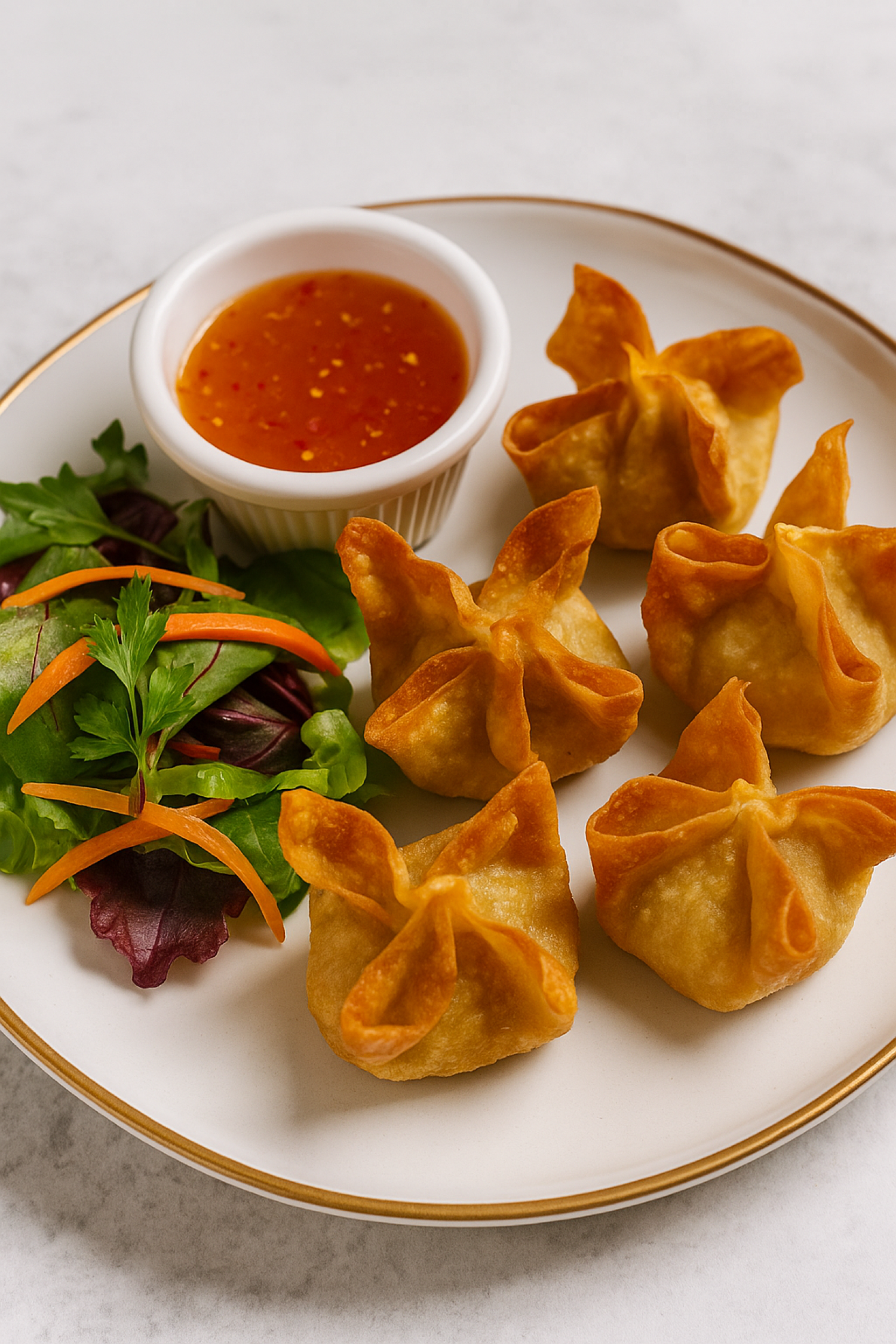 Crab Rangoon.