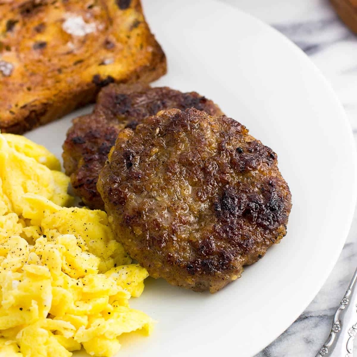 Sausage and Eggs Platter.