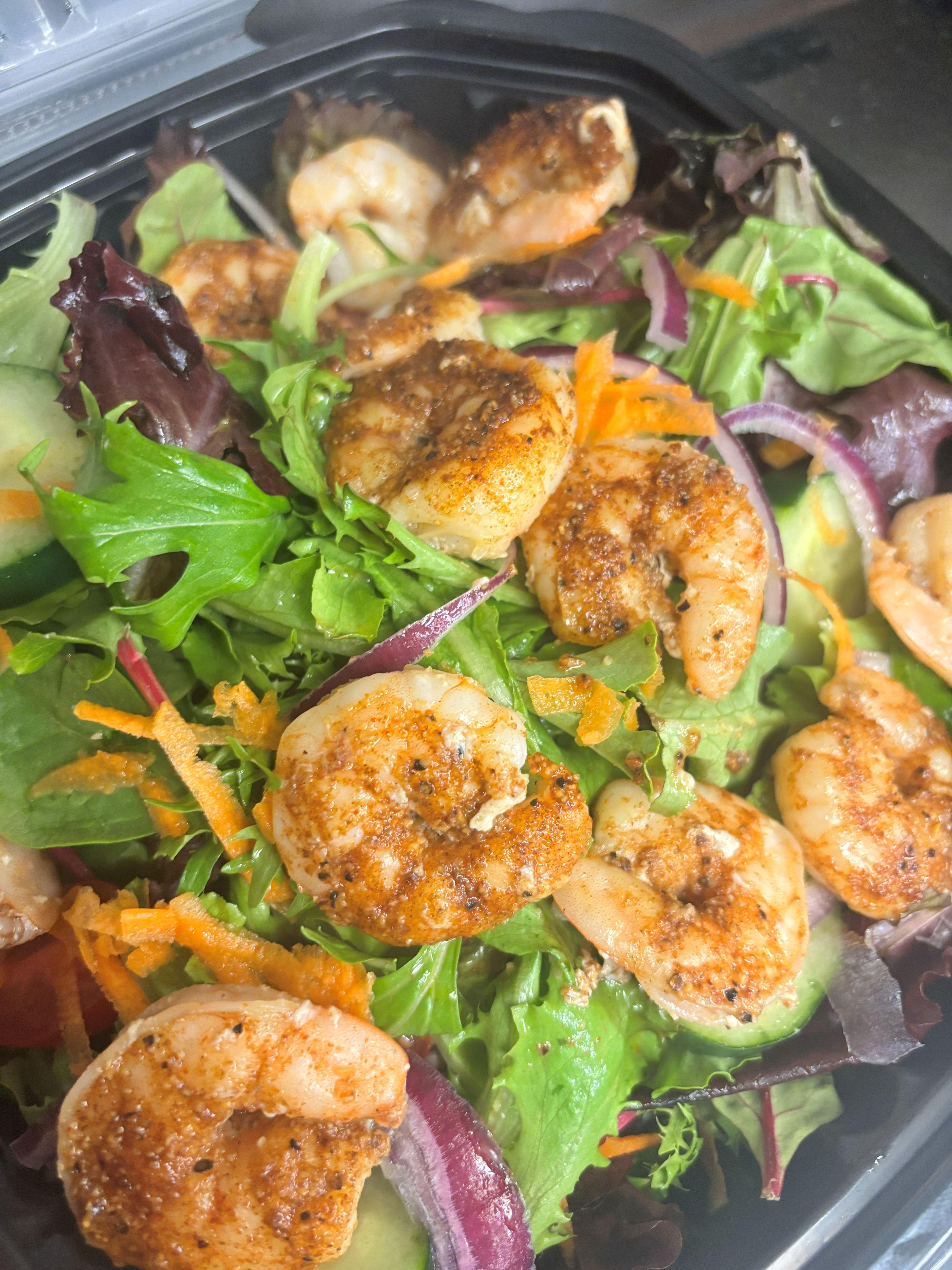 Cajun Shrimp Salad.