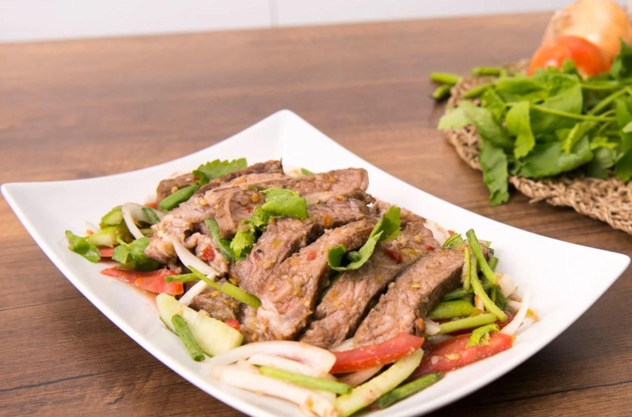 BBQ Beef Salad.