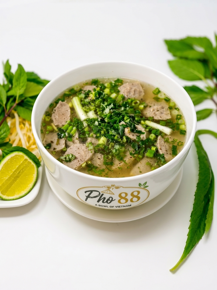 Pho Meatballs -Pho Bo Vien.