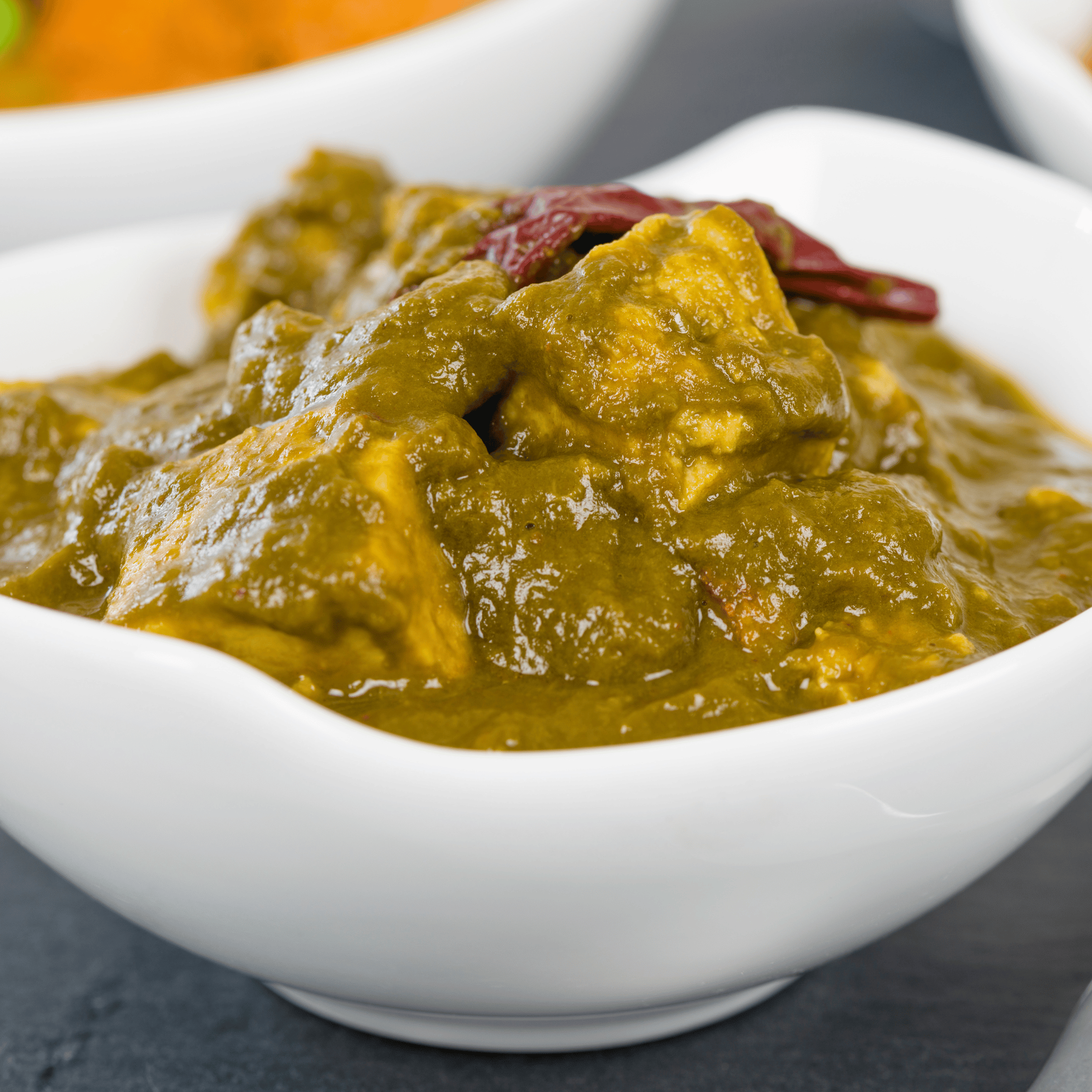 Palak Chicken.