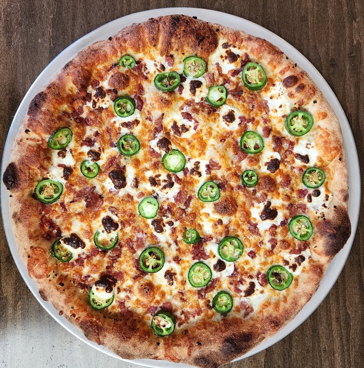 Jalapeno Popper Pizza.