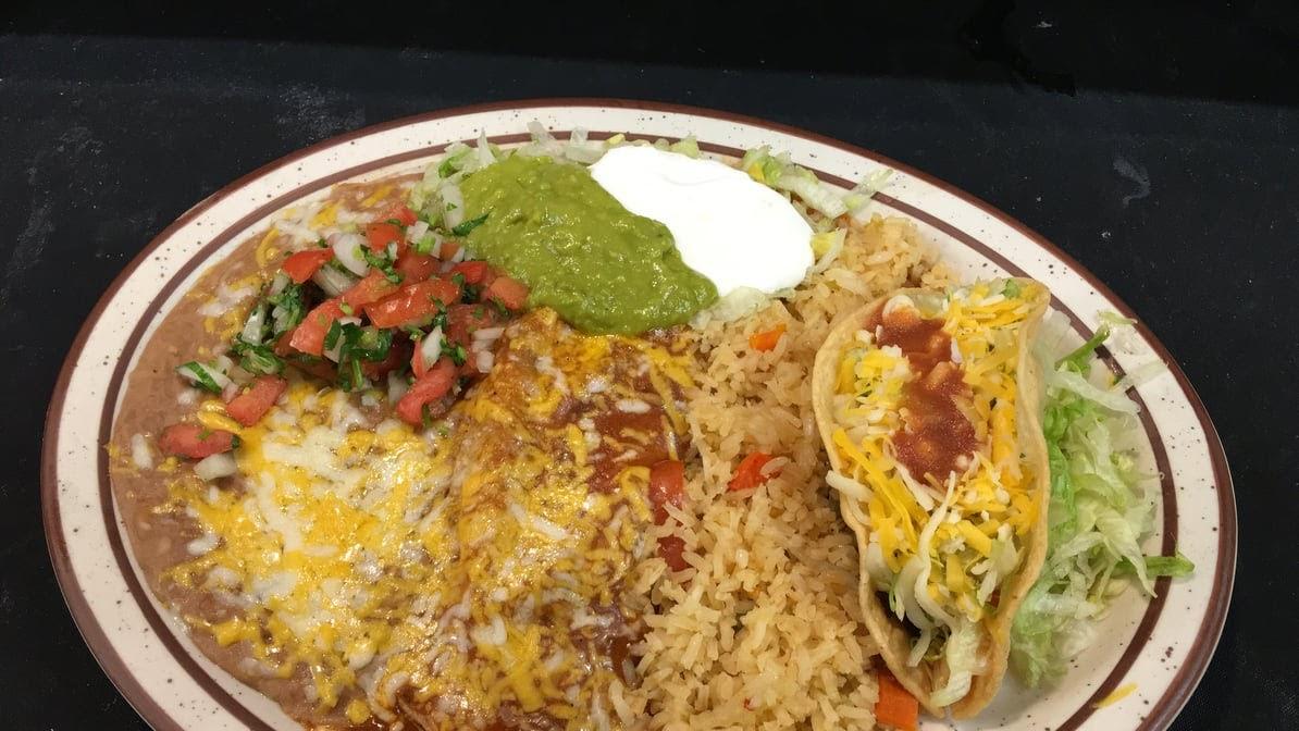 #21 Chile Relleno & Taco.