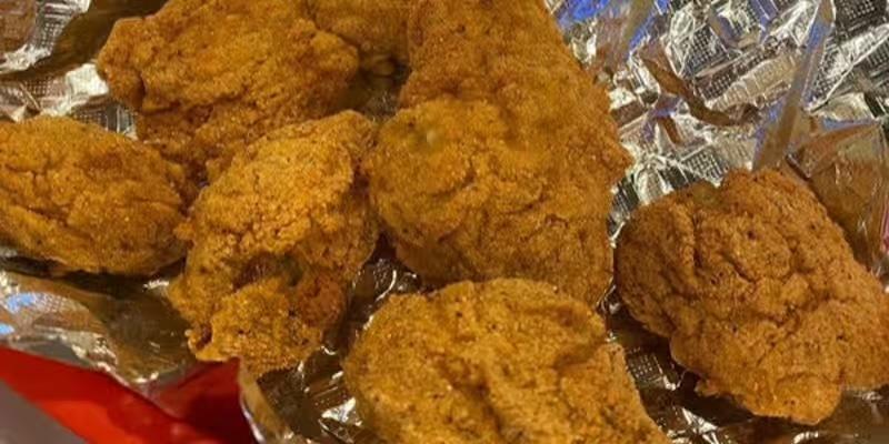 Fried Oysters (6) Platter.