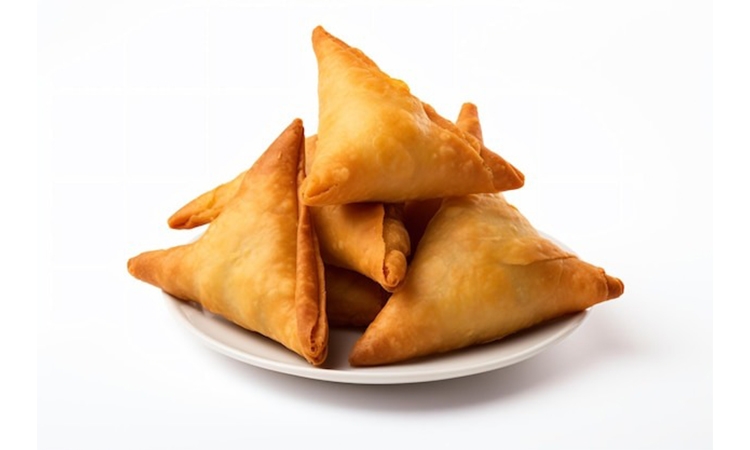Onion Samosa - 5 pieces.