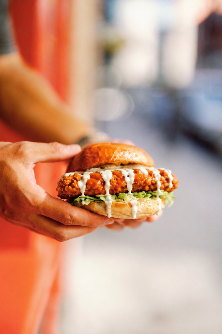 BUFFALO CHICKEN SANDWICH.