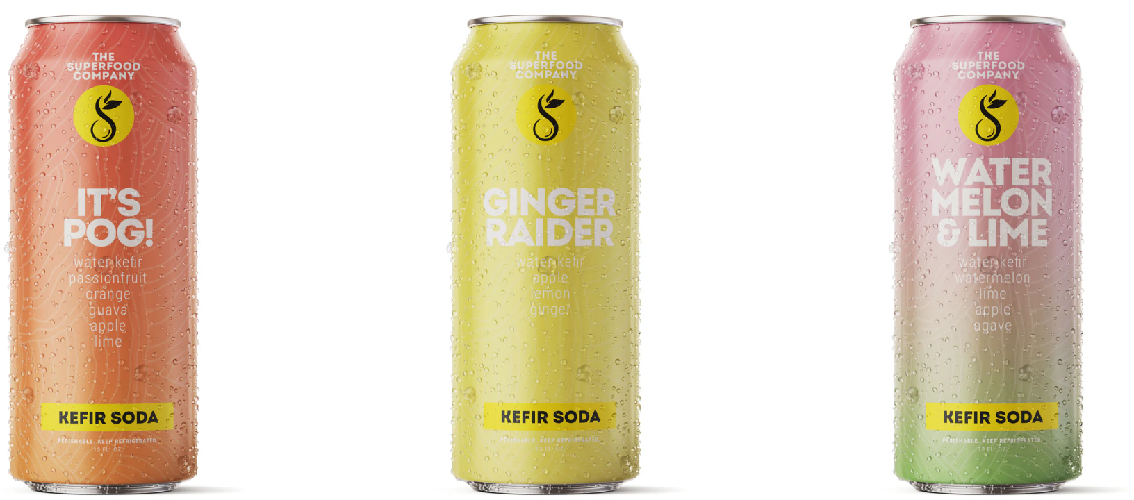 Superfood Company Kefir Soda.
