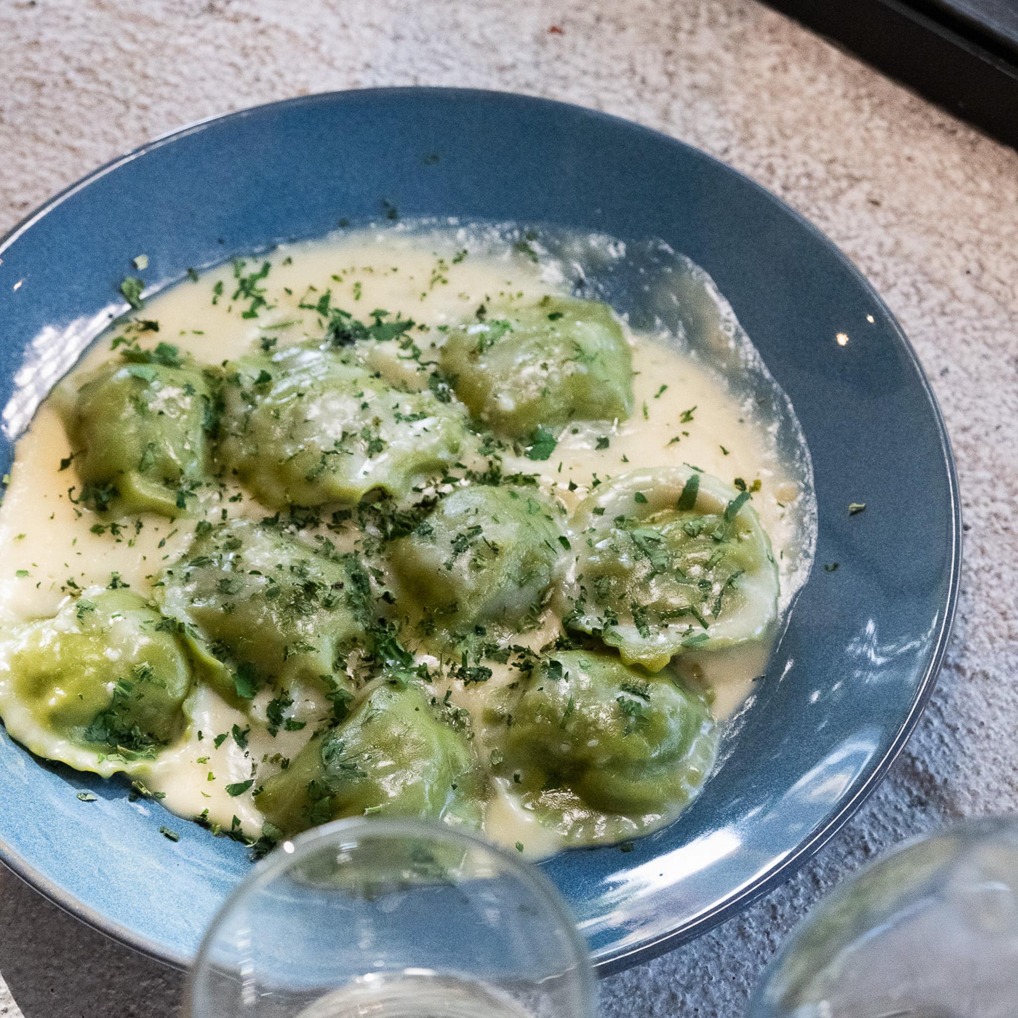 Ravioli.