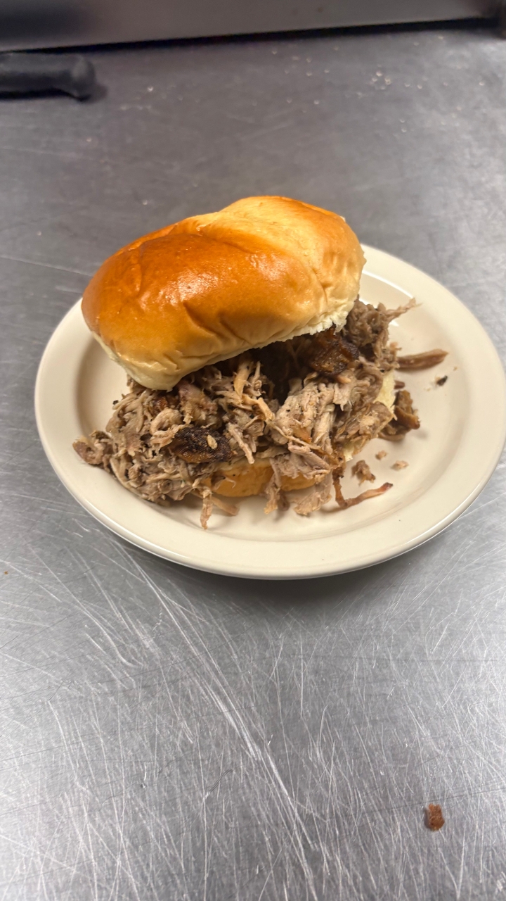 Pulled Pork Sandwich Only.