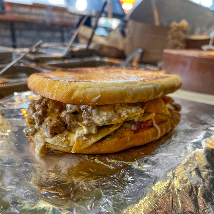 Torta de Chilaquiles.