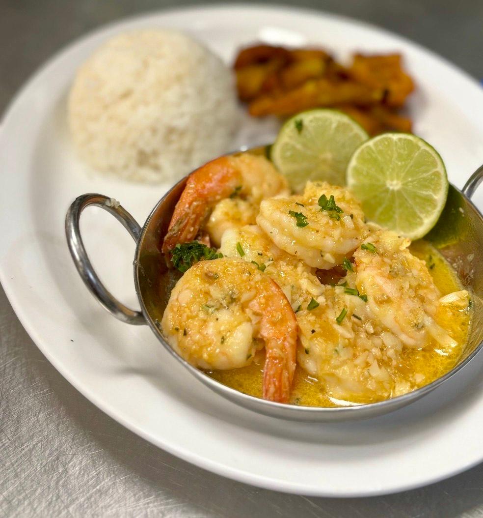 GARLIC SHRIMP.