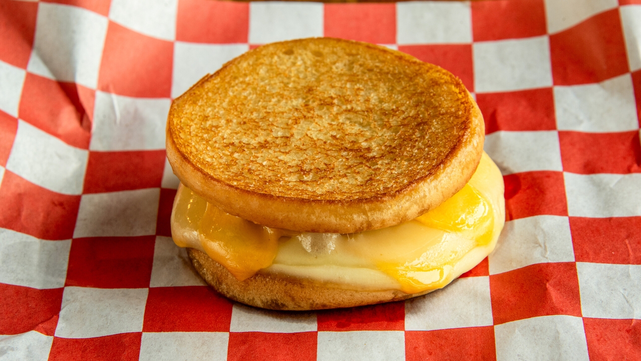 Redd's Grilled Cheese Wheel.