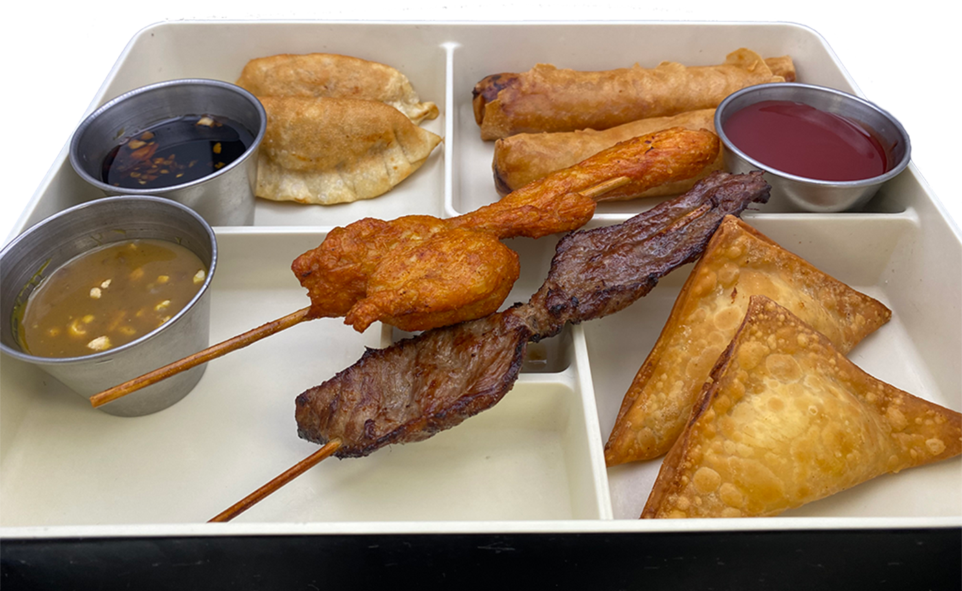 Asia Cafe Platter.