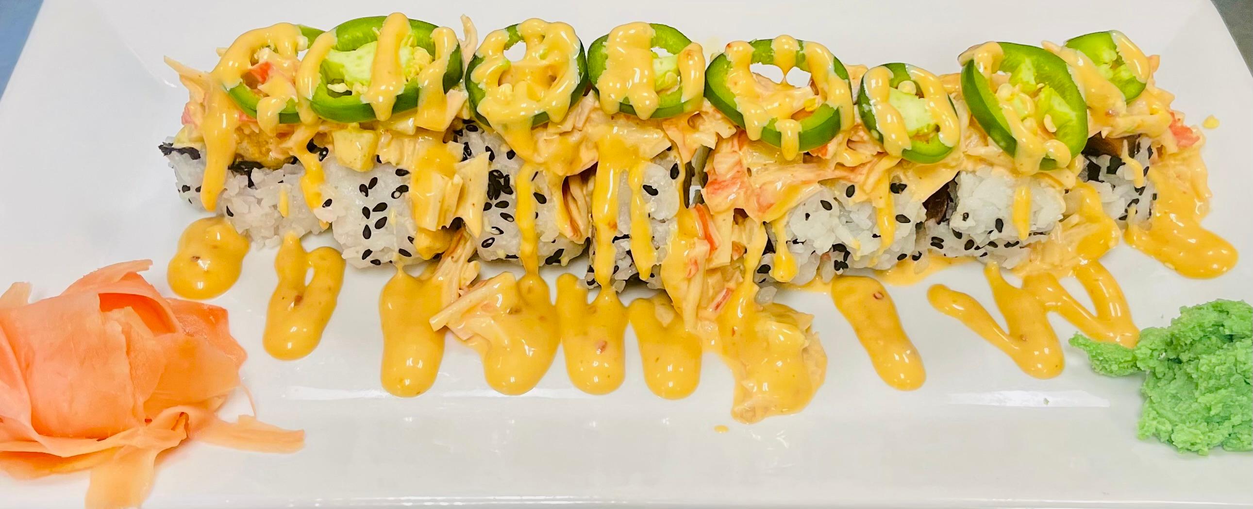 CRAB RANGOON ROLL.