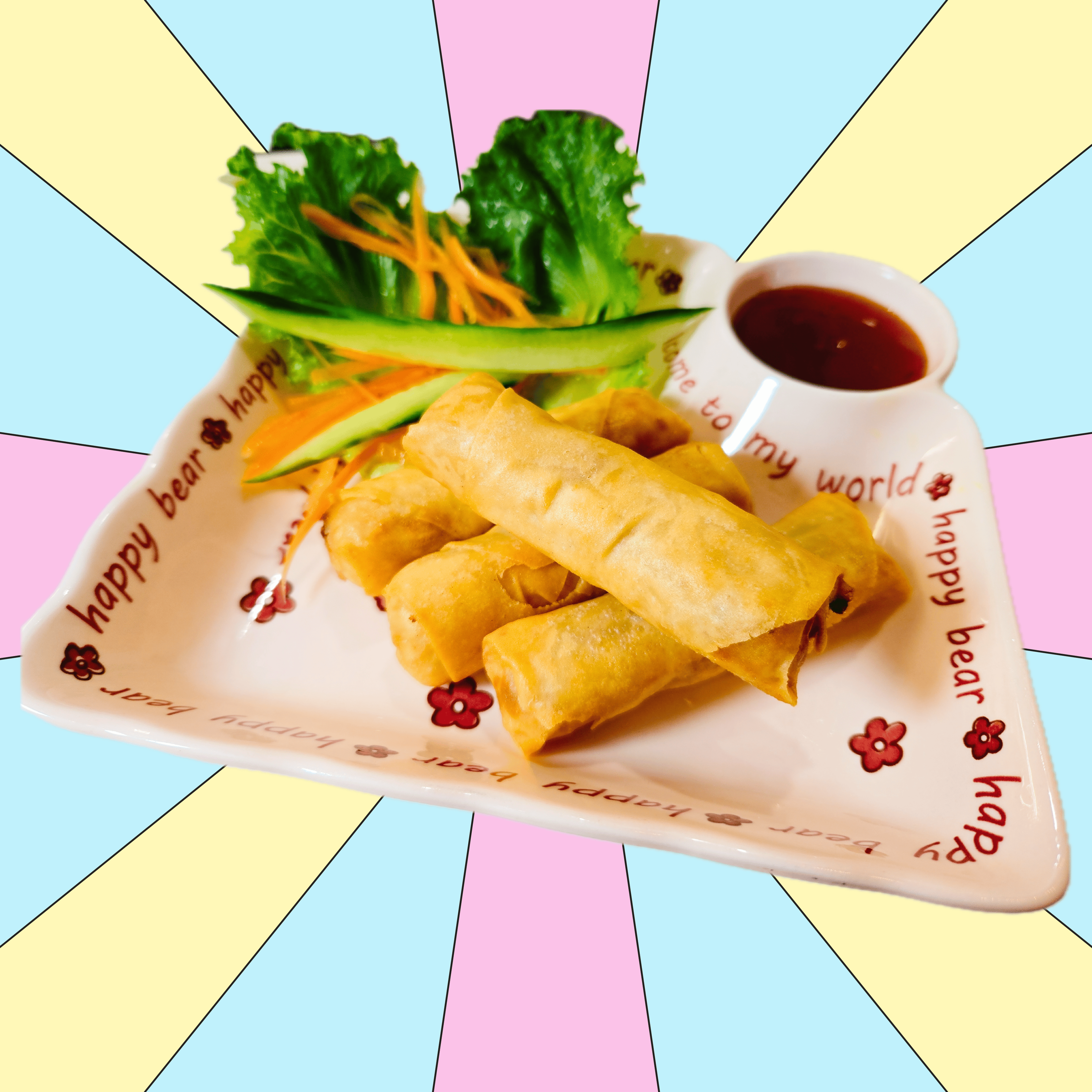 Crispy Spring Roll [4 Pcs].