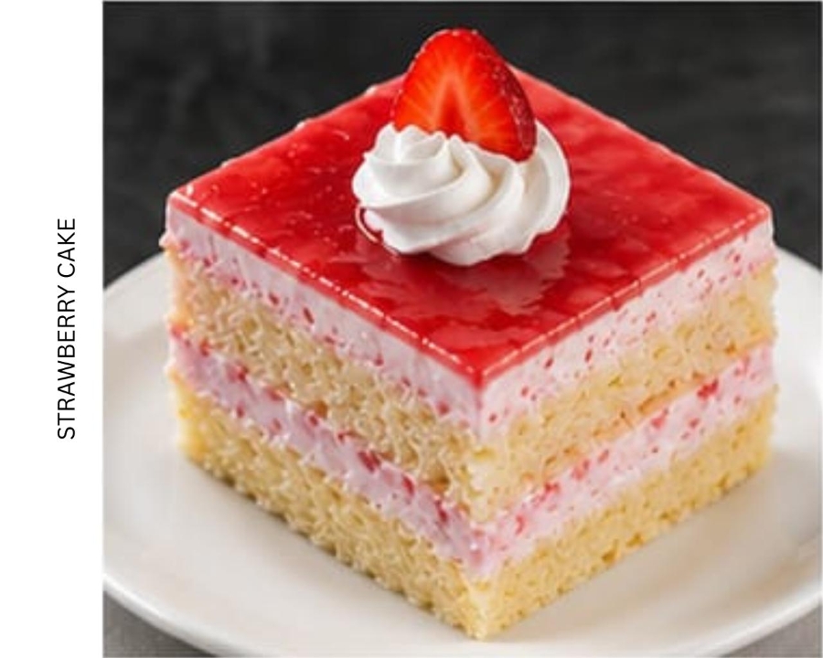 STRAWBERRY CAKE.