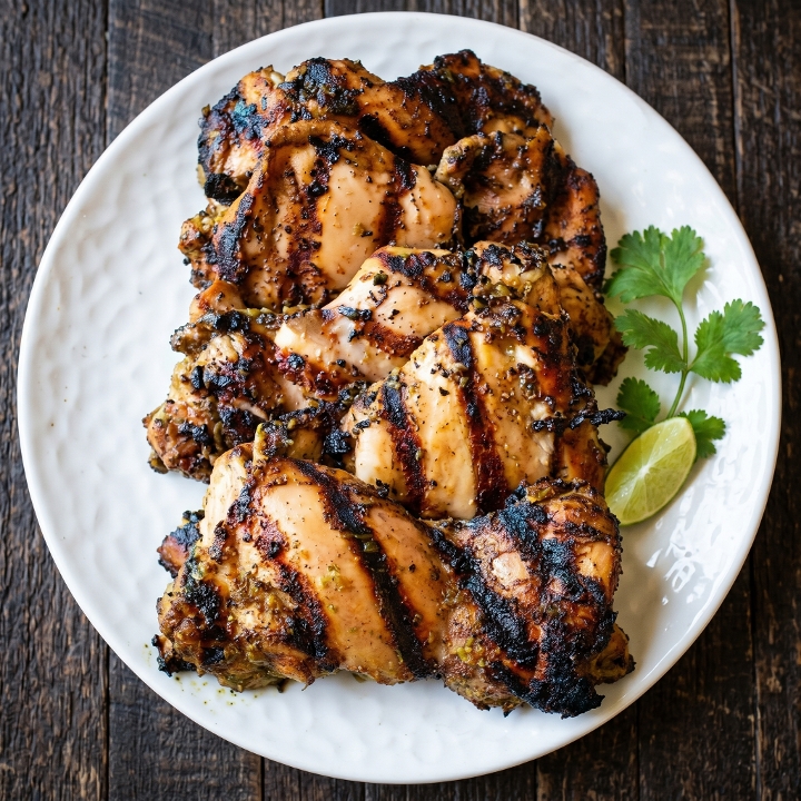 Jamaican Jerk Boneless Thighs [4 pcs].