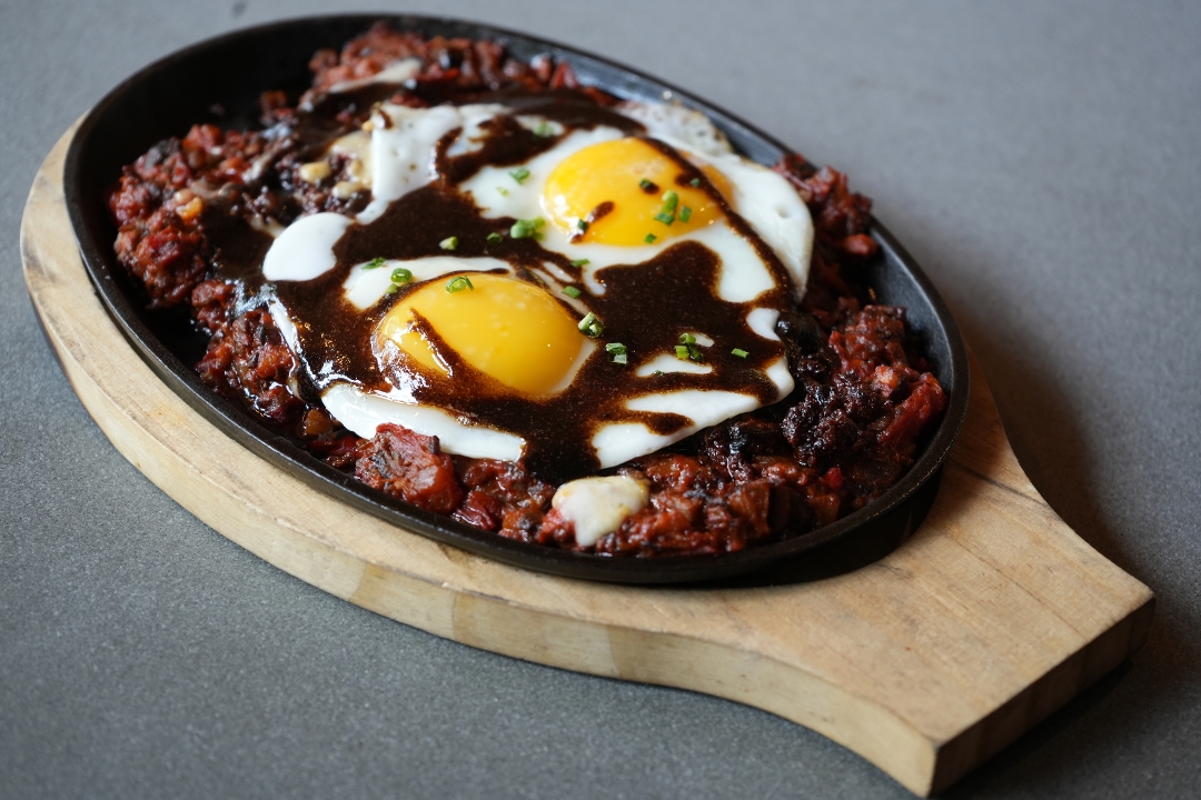Shakshuka and Queso Fundido.