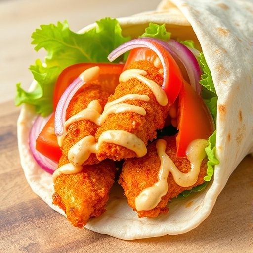 Chipotle Chicken Wrap.