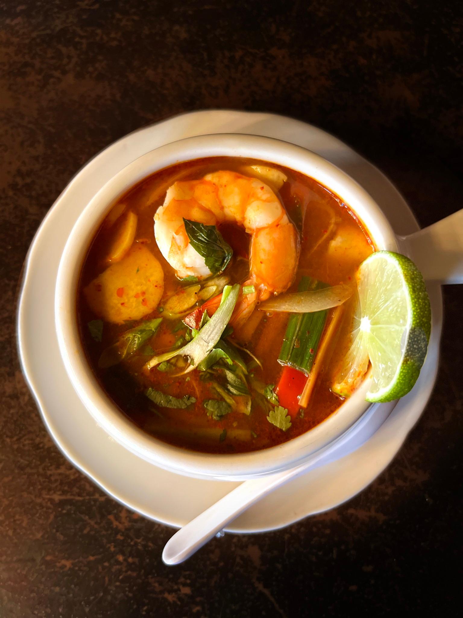 Tom Yum (Thai Hot&Sour) Soup.