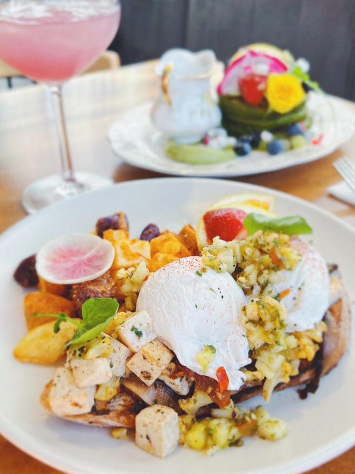 Portobello Benedict.
