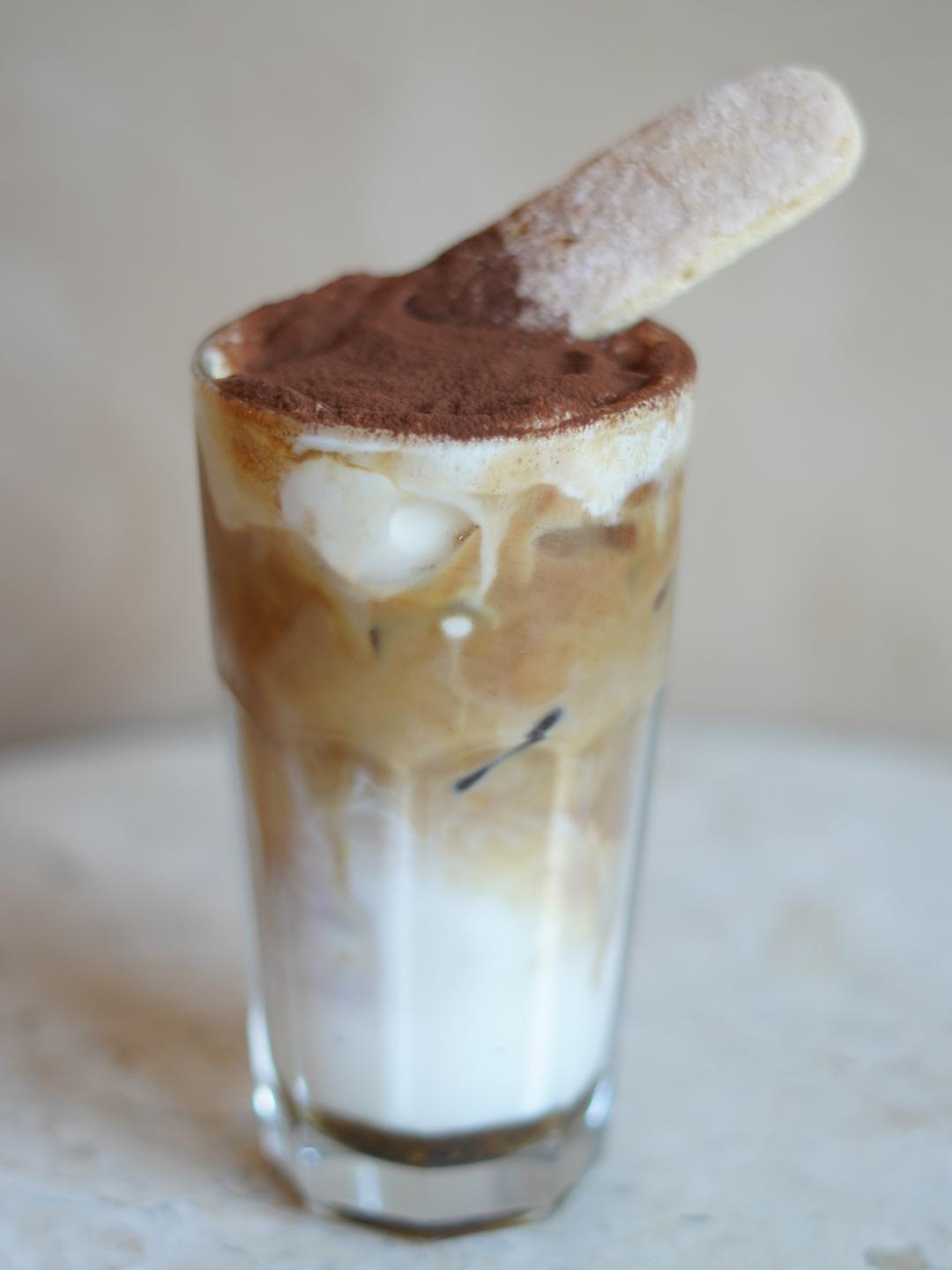 Iced Italian Latte.