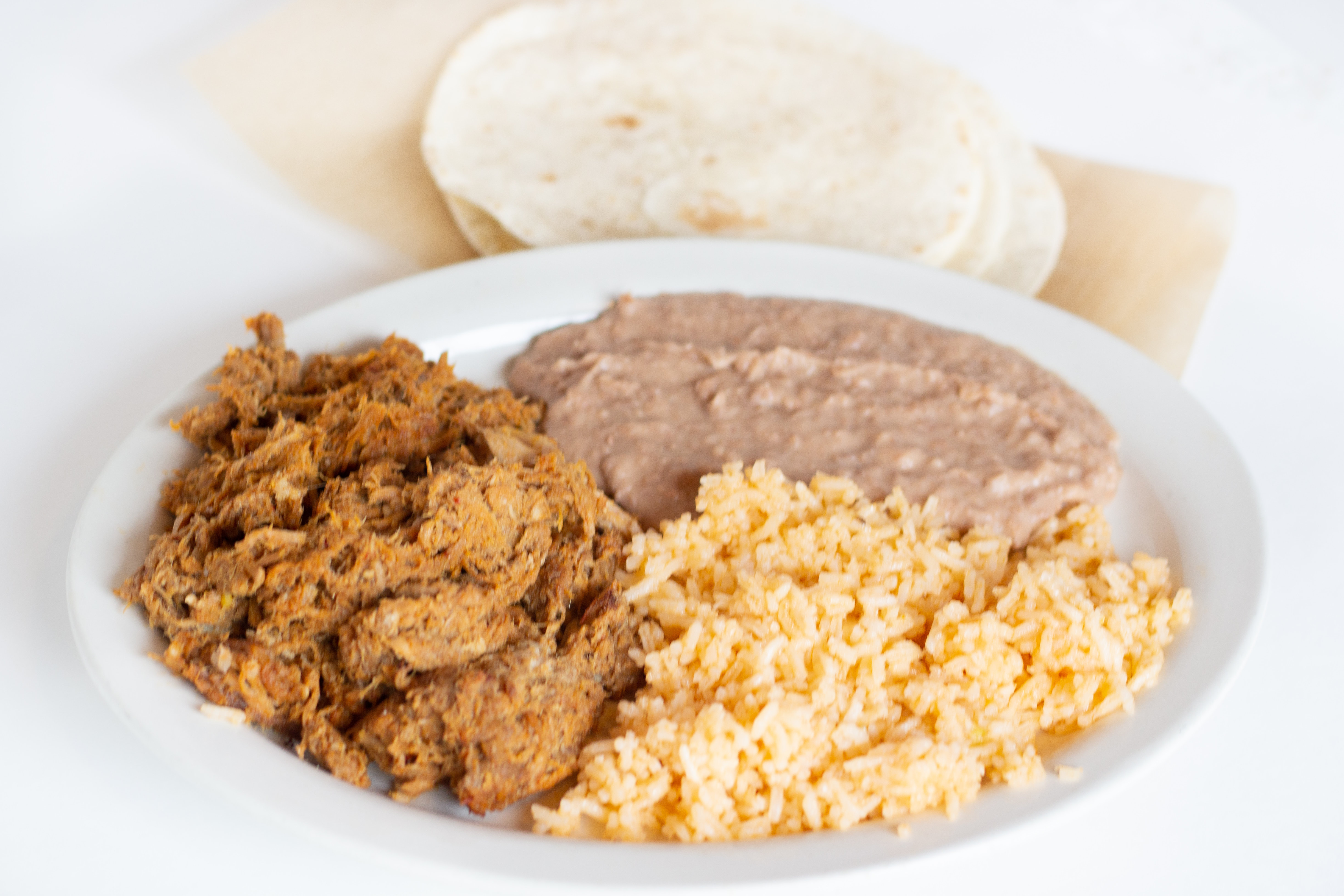 Pork Carnitas Dinner.