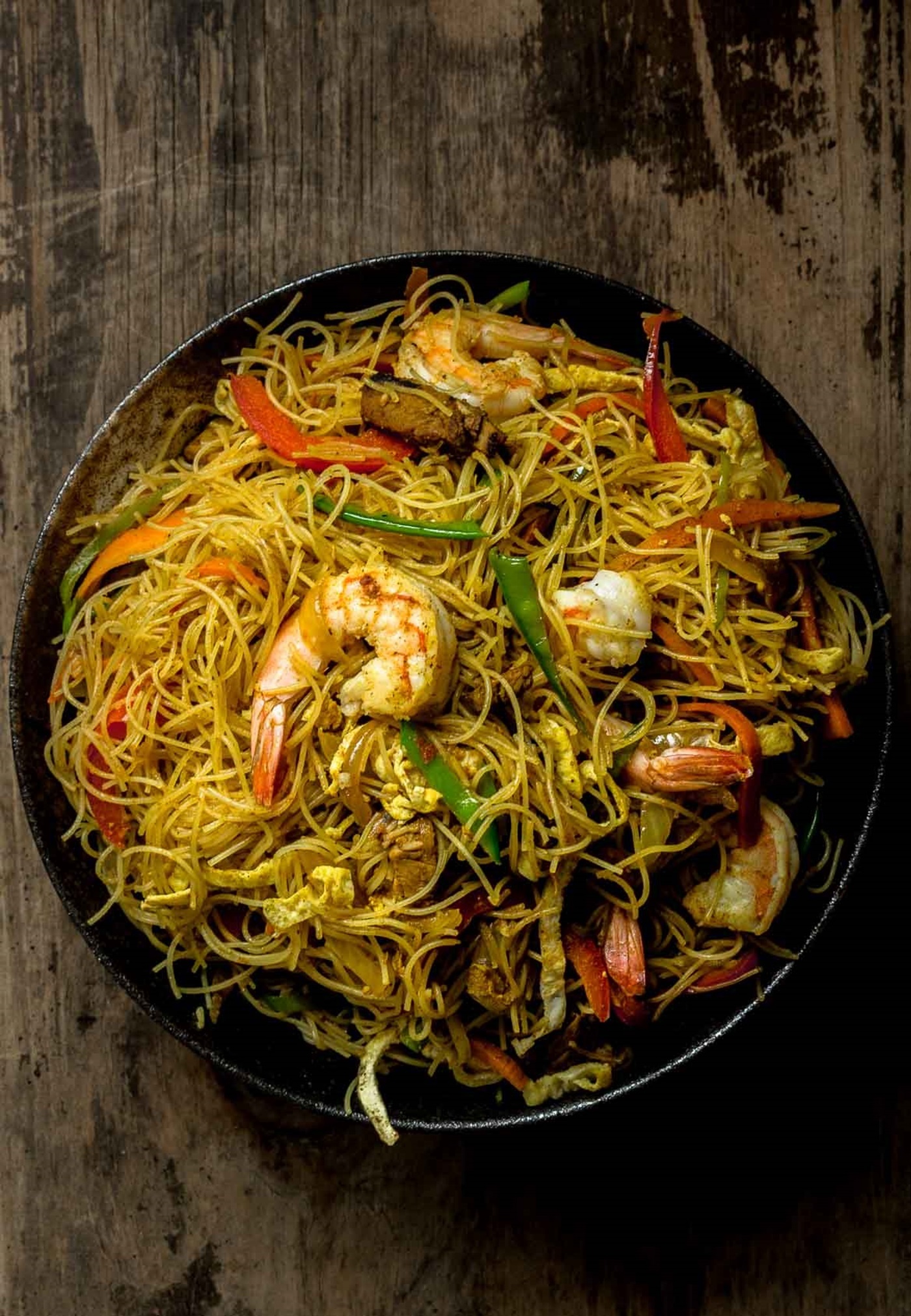 Singapore Style Curry Noodles (Large) * NEW ITEM * MUST TRY *.
