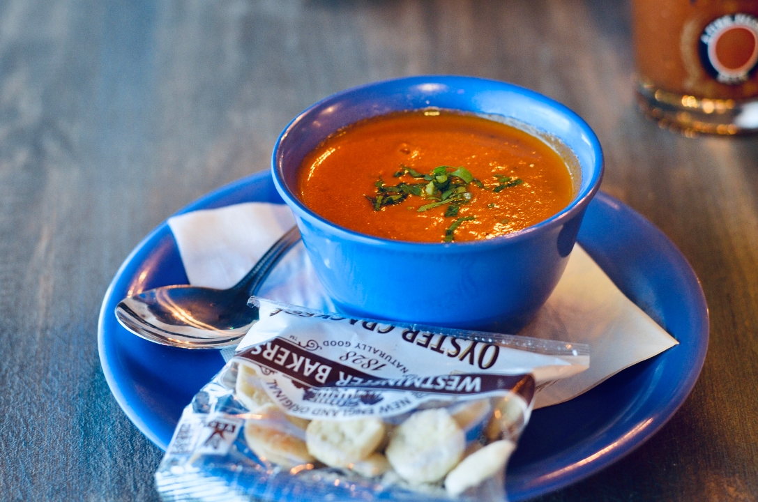 BOWL Tomato Basil Soup.