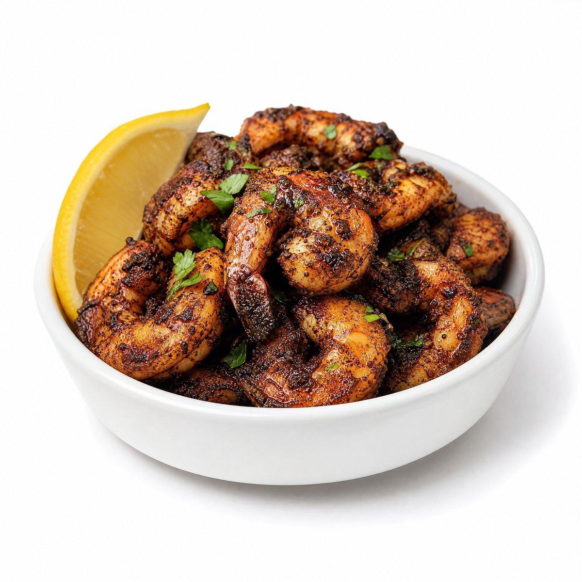Side of Blackened Shrimp.