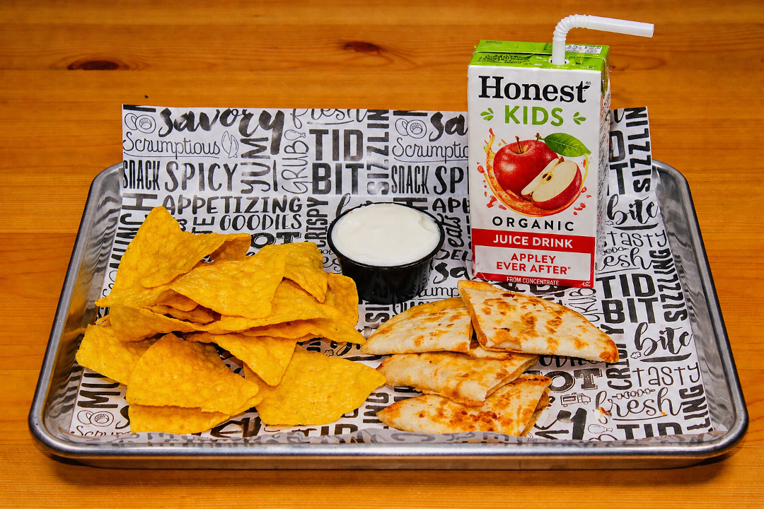 Chicken Quesadilla Combo.