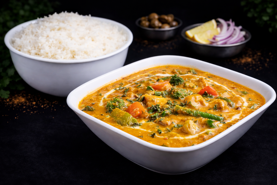 Vegetable Tikka Masala.