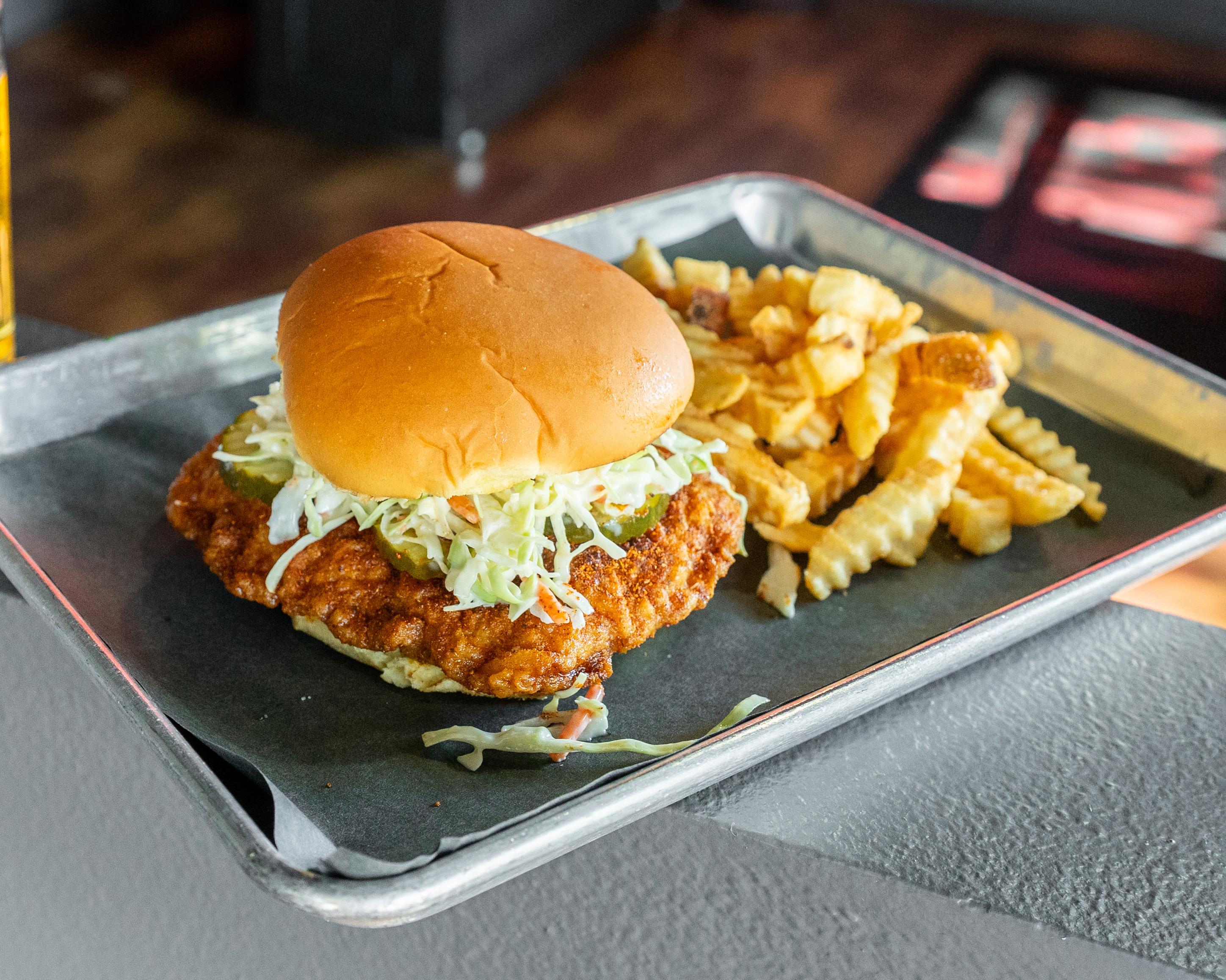 Nashville Hot Chicken Sandwich.