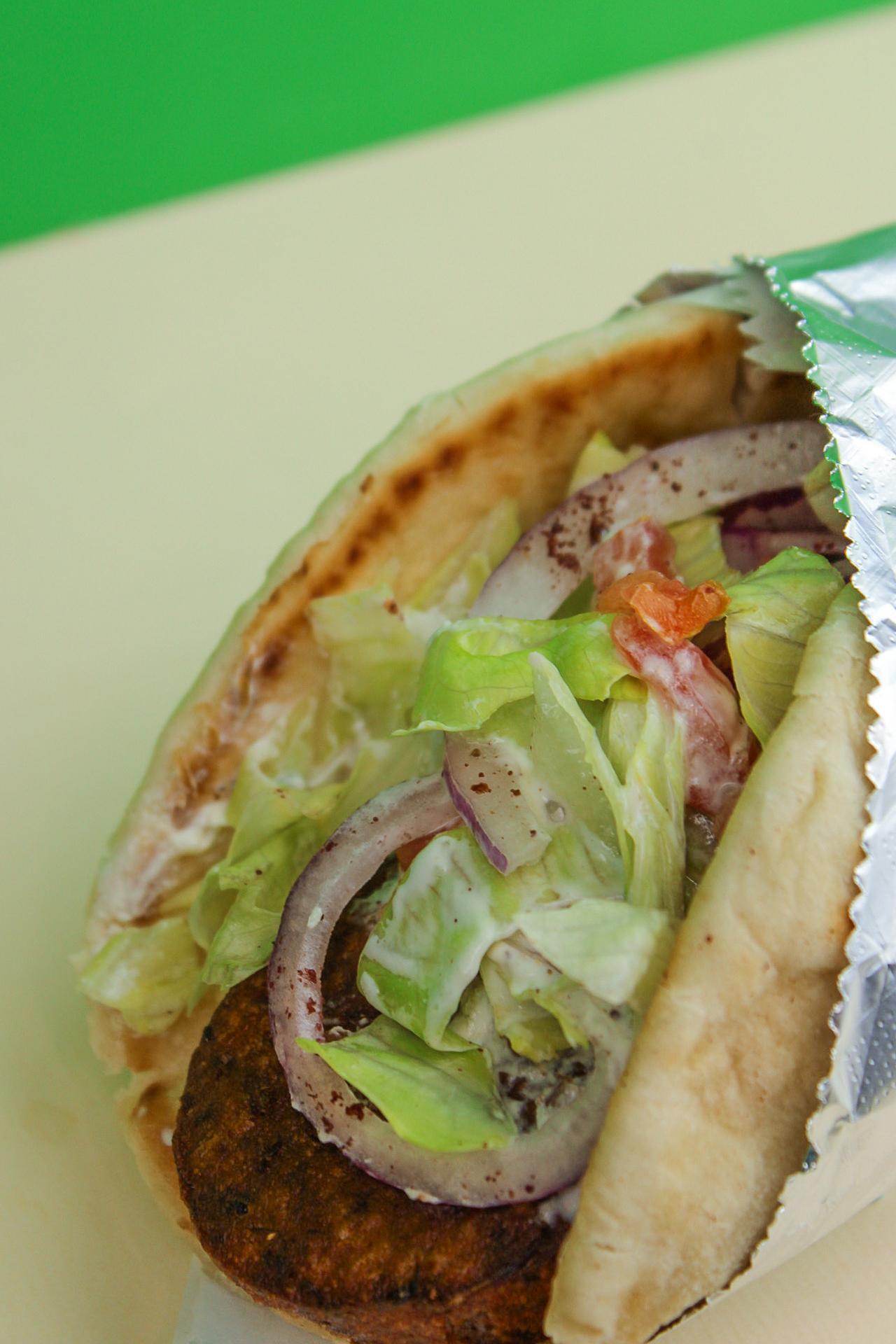 Falafel Sandwich.