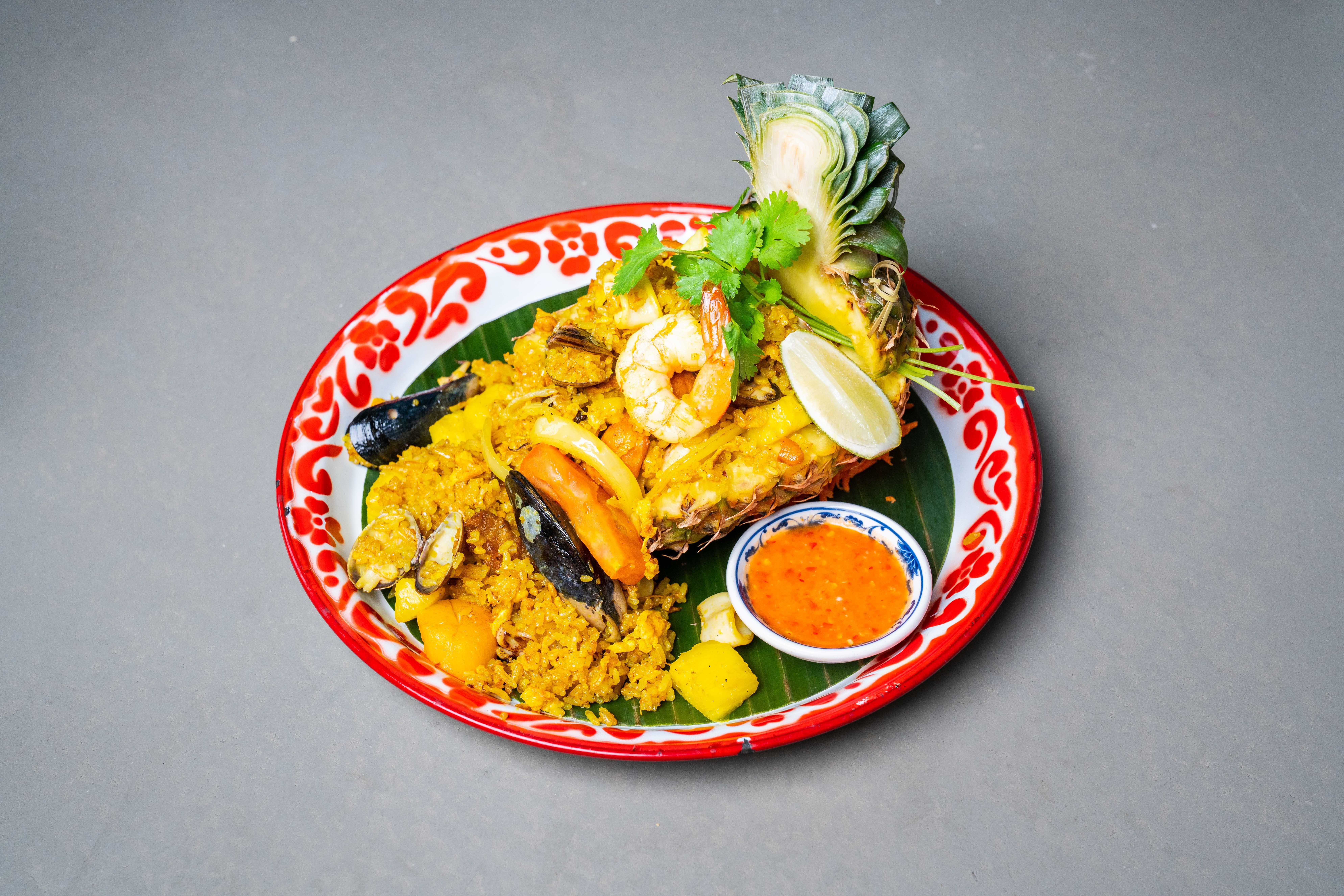 Pineapple Fried rice.