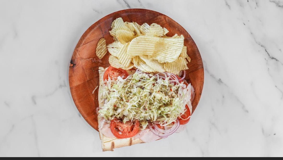 6" Turkey & Provolone Sub.