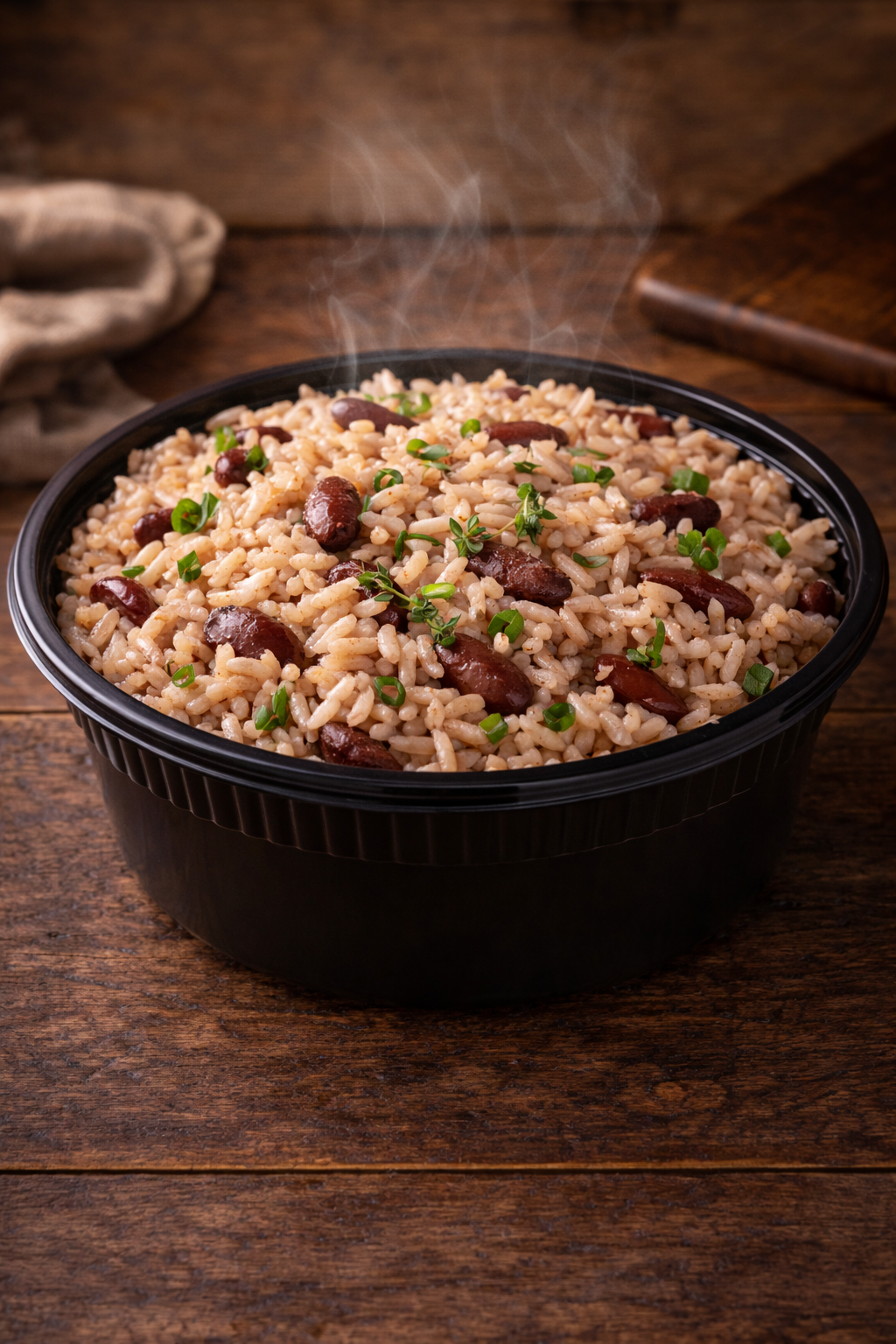 Rice & Peas.